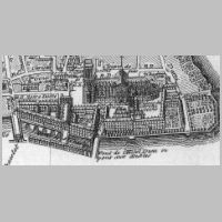 Detail from 'Plan et description du quartier de la Cité, avec ses rues et ses limites', Detail from 'Plan et description du quartier de la Cité, avec ses rues et ses limites'.jpg